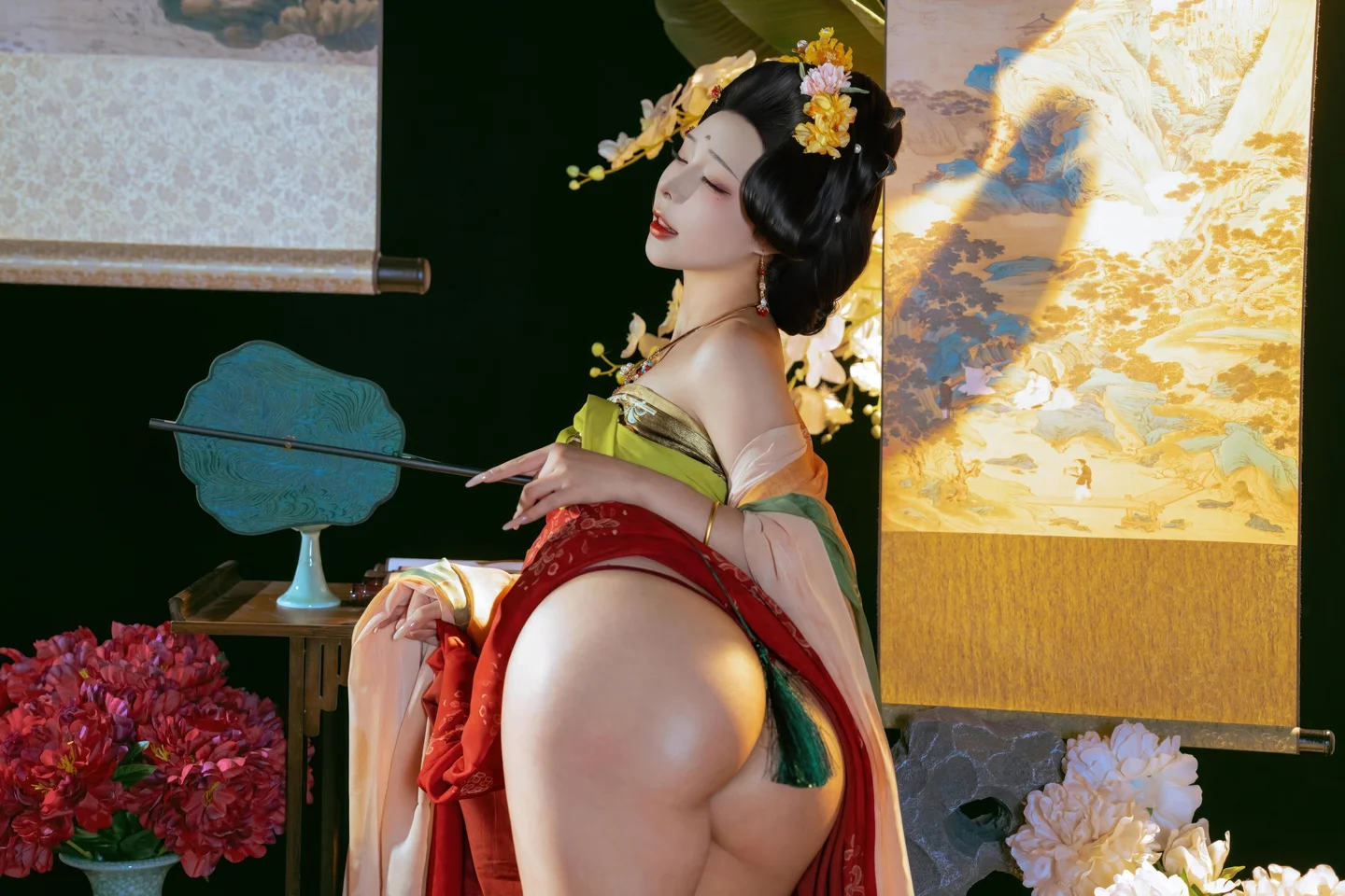 yuuhui玉汇 - 唐宫夜宴 [136P-1.47GB] tg@simisebaisi 【丝足阁】019.webp